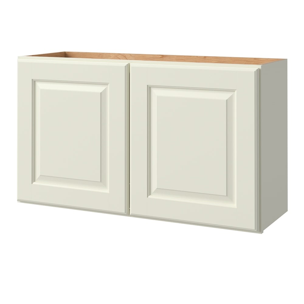 allen + roth Pattingham 36-in W x 21-in H x 12-in D Harbor Wall Fully Assembled Cabinet Raised Panel Square