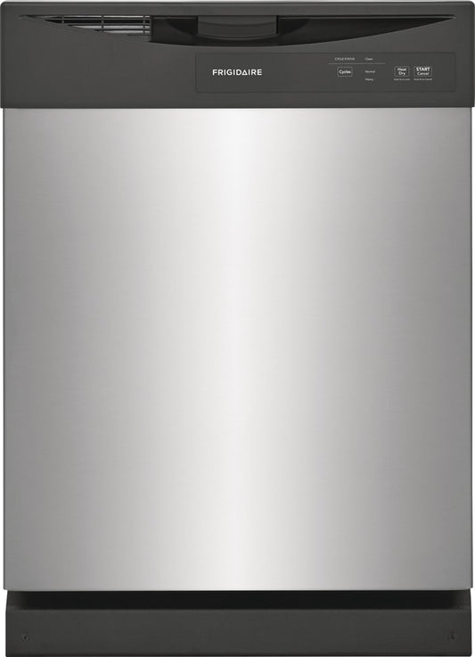 Frigidaire Smart 24-in Front Control Built-in Dishwasher ( Stainless steel ) , 62-Decibel
