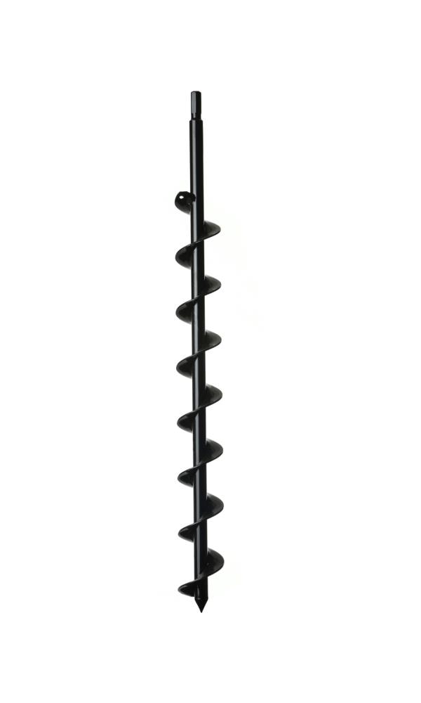 Power Planter USA 24-in Bulb Auger with 5/8-in Steel Shaft and 2-in Diameter for Digging Holes up to 23-in Deep and 2-in Wide 224H