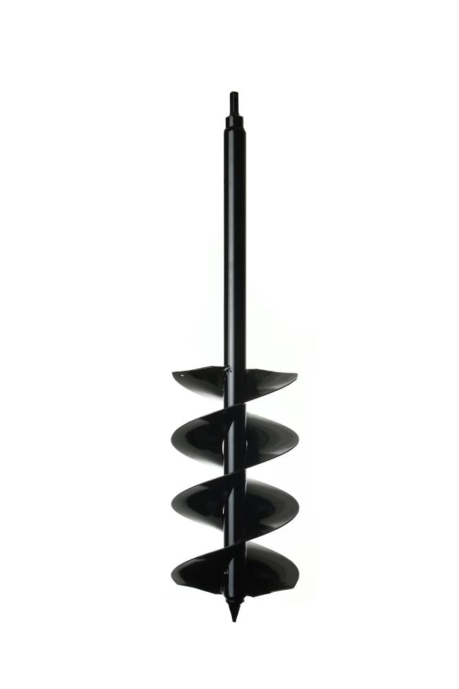 Power Planter USA 28-in x 7-in Welded Steel Bulb Auger with 1/2-in Hex Drive, 26-in Digging Depth 728H