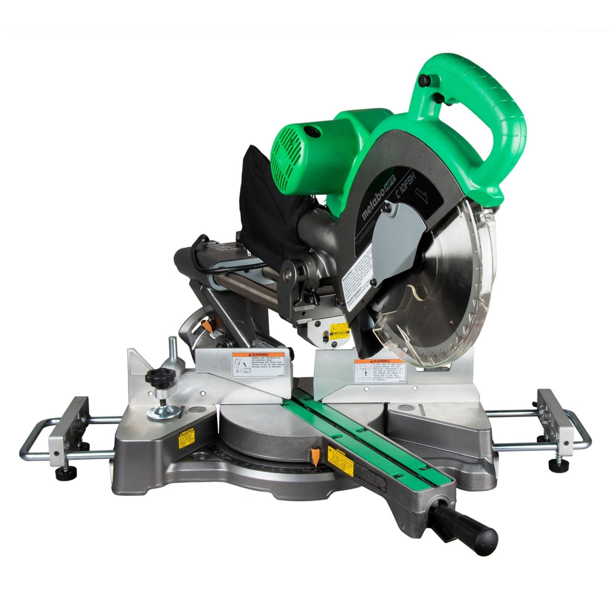 Metabo HPT 10-in Dual Bevel Sliding Compound Corded Miter Saw with Laser Guide C10FSHSM