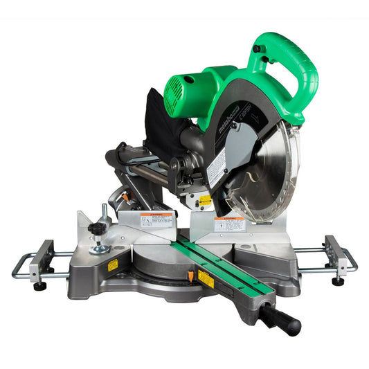Metabo HPT 10-in Dual Bevel Sliding Compound Corded Miter Saw with Laser Guide C10FSHSM