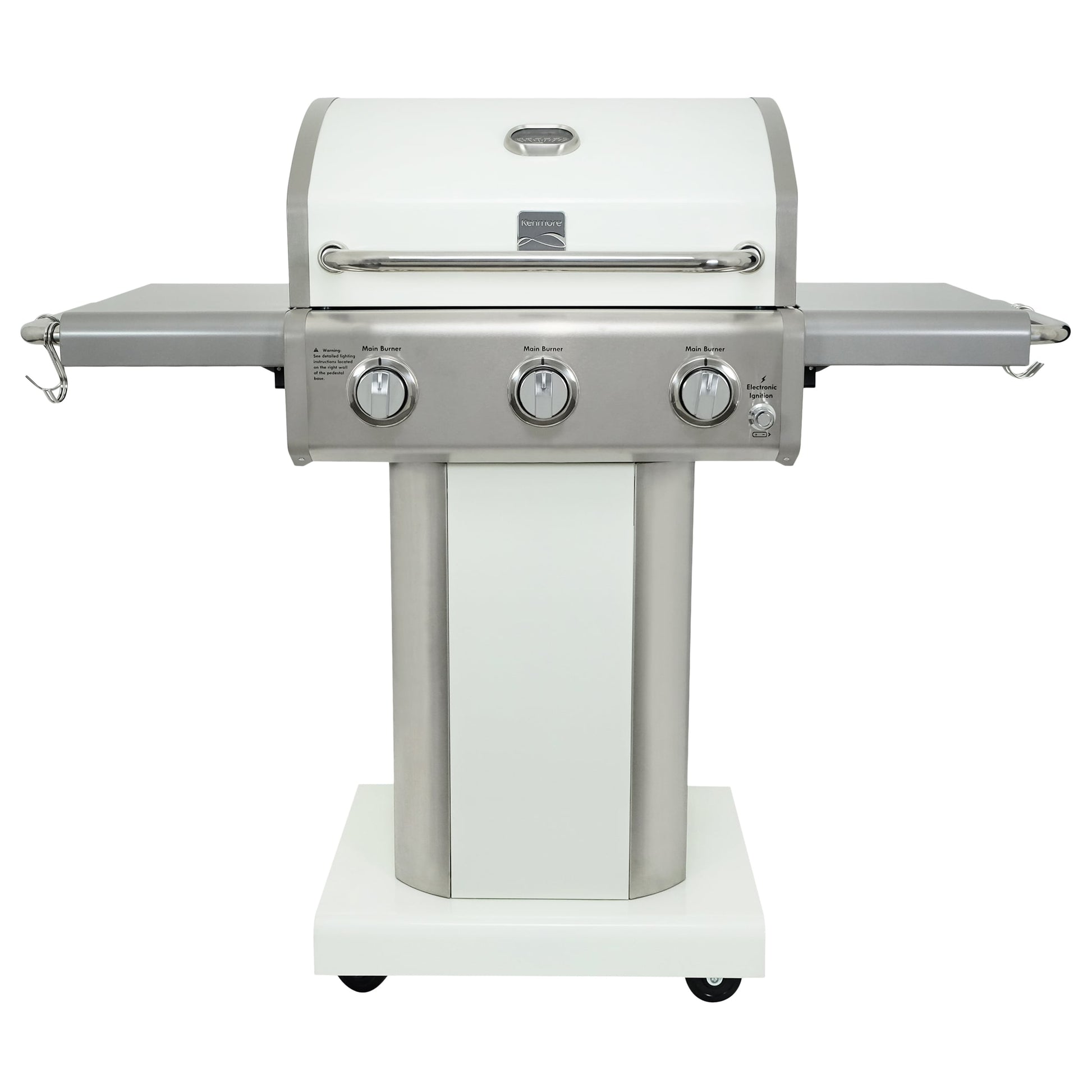 Kenmore Pearl 3-Burner Liquid Propane Gas Grill PG-4030400LD-PE