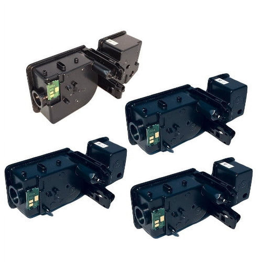 4 Pack Kyocera Mita TK-5242 Compatible Toner Cartridges / yield 4000 Black / 3000 CMY each color