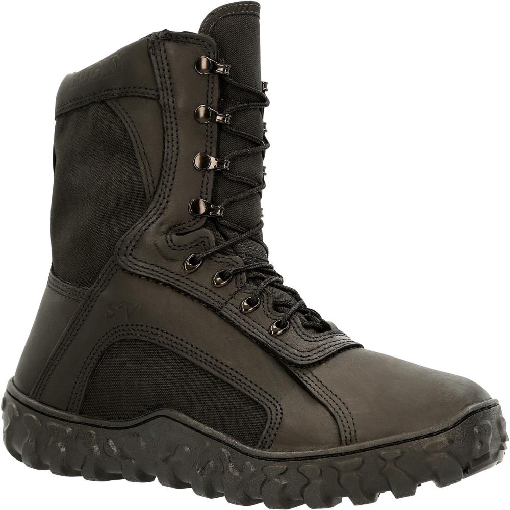 Rocky Men's Black Waterproof Boots Size: 9.5 Medium