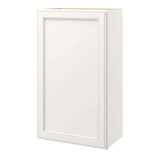 allen + roth McKeller 21-in W x 36-in H x 12-in D Linen Wall Fully Assembled Cabinet Flat Panel Square