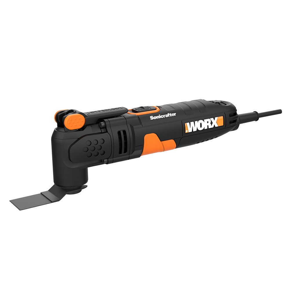 WORX Sonicrafter Corded 3-Amp Variable 30-Piece Oscillating Multi-Tool Kit with Soft Case WX679L.1