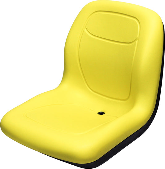 John Deere Mower and Gator Bucket Seat, Yellow VI Seat 7927.KMM