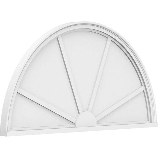 Ekena Millwork 86-in W x 43-in L PVC Pediment