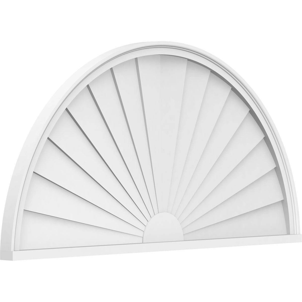 Ekena Millwork 56-in W x 28-in L PVC Pediment