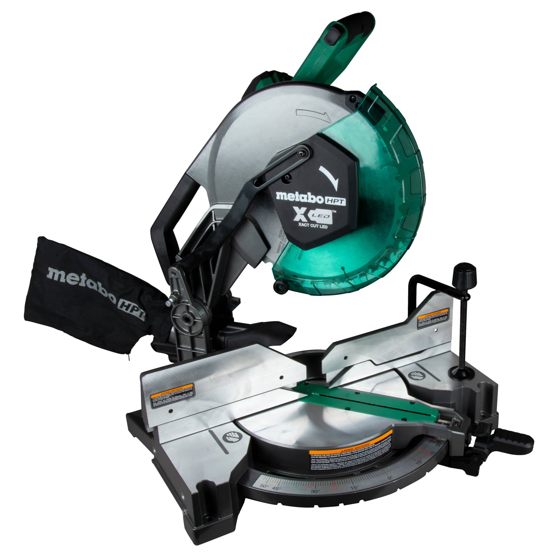 Metabo HPT 12-in 15-Amp Dual Bevel Compound Corded Miter Saw C12FDHBM