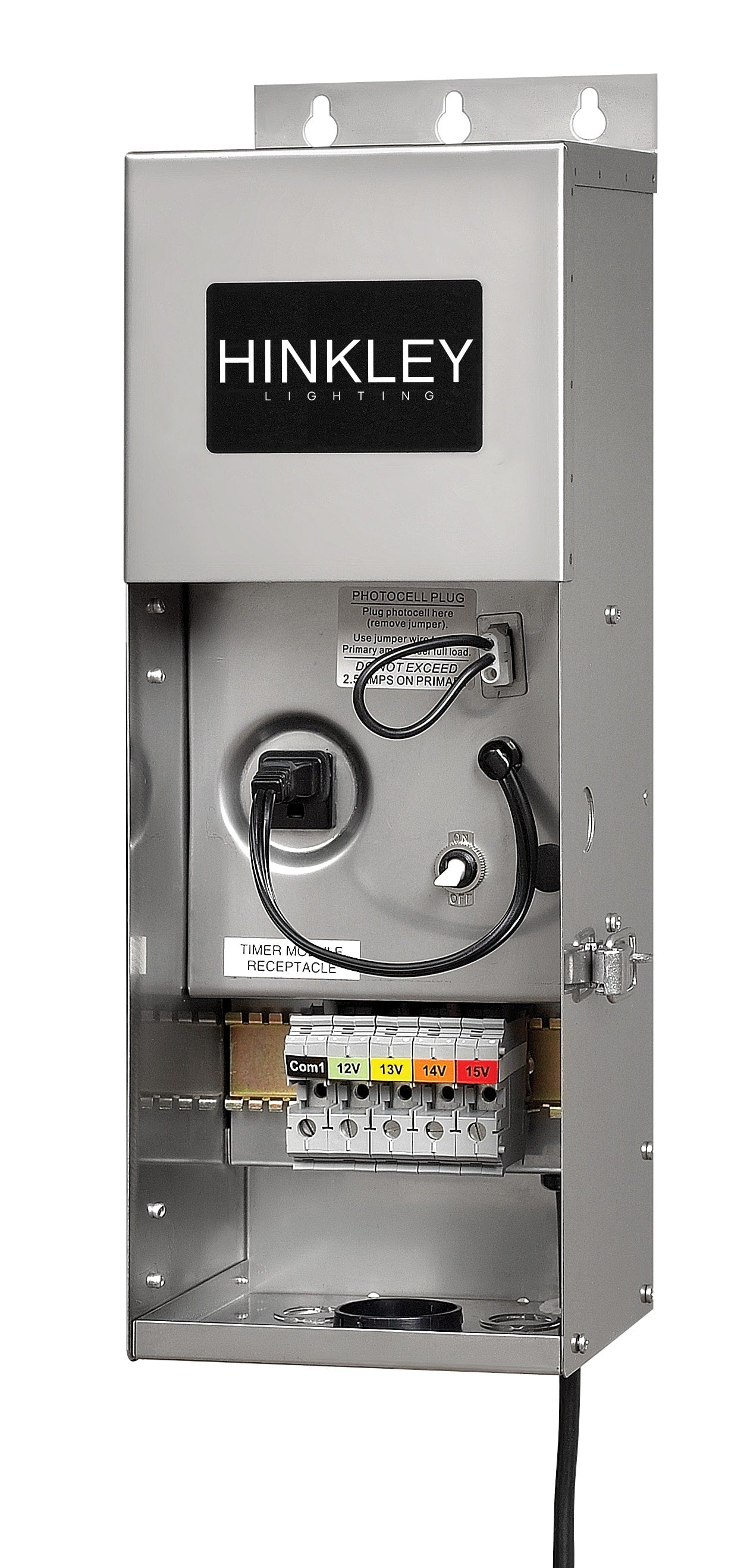 Hinkley 300 -Watt 120 -Volt Smart Compatible Multi-Tap Transformer Landscape Lighting Transformer 4788211