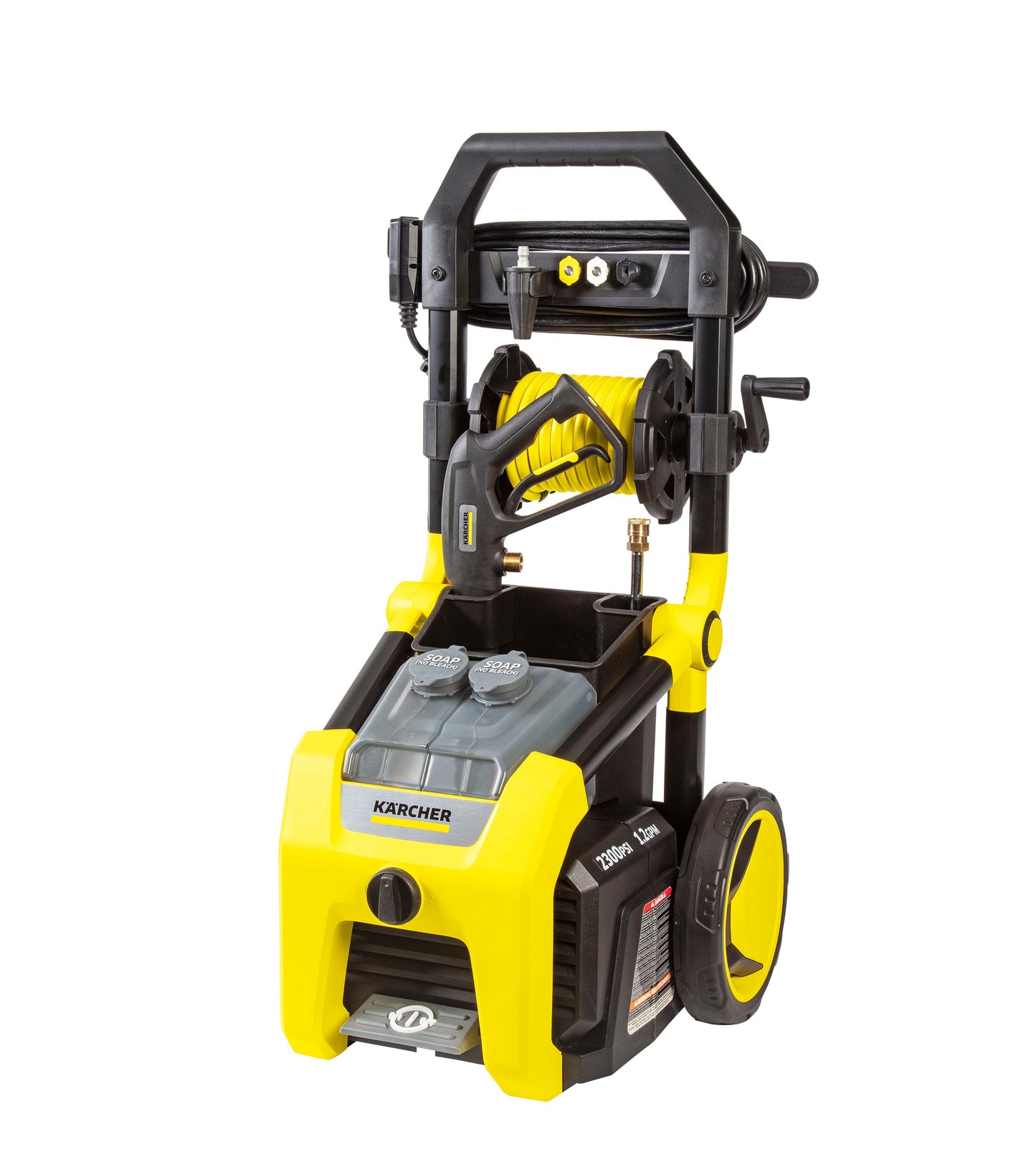 Karcher 2300 PSI 1.2-GPMs Cold Water Electric Pressure Washer with 5 Spray Tips 1.106-222.0