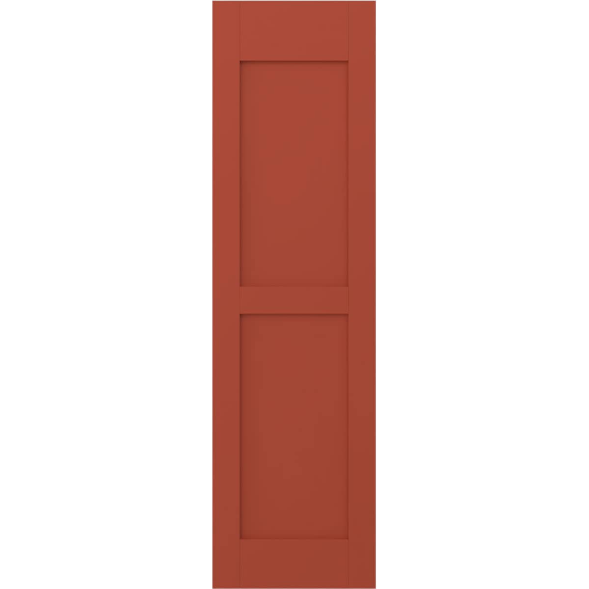 Ekena Millwork 12-in W x 42-in H Colorful Leaves Paintable/Stainable Flat panel Wood Exterior Shutters ( 2 -Pack )