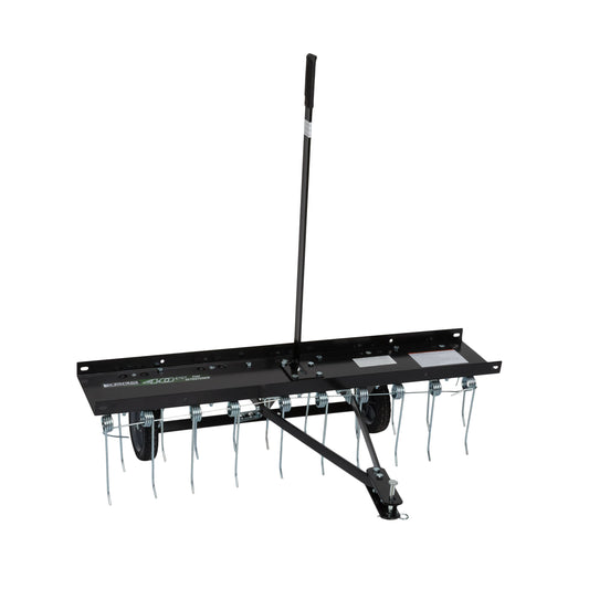 Yard Commander 40-in Tow-behind Dethatcher, 1 Year Warranty, Replaceable Tines, Spring-loaded, Black YTL-002-100