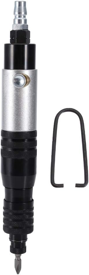 Industrial Pneumatic Screwdriver,Professional Handhold Pneumatic Screwdriver,Lightweight Portable Pneumatic Screwdriver,1200Rpm Cw/Ccw Air Screwdriver Tool,For Fastening And Dismantling Of Screws.