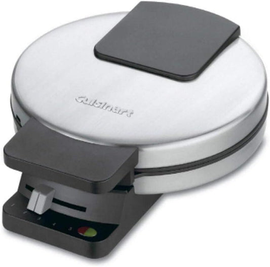 Cuisinart Round Classic Waffle Maker, Brushed Stainless, WMR-CANAS