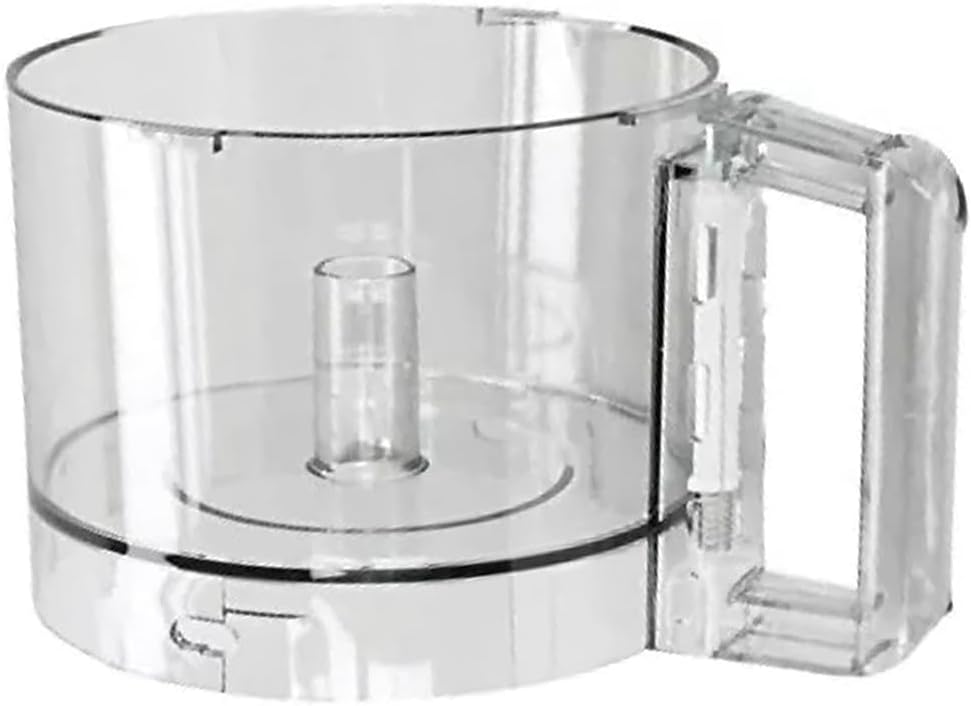 Replacement Fits Robot Waring 012008 CB6 CAC72 CB10 CB10B CB15 Food Processor Bowl - 2.5 Quart Gray Work Bowl for Commercial Food Processors