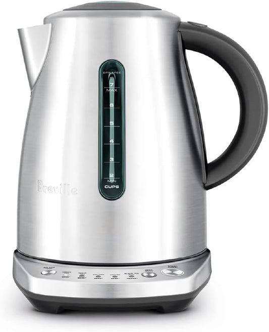 Breville BKE720BSS Temp Select Hot Water Kettle, 57 oz, Brushed Stainless Steel