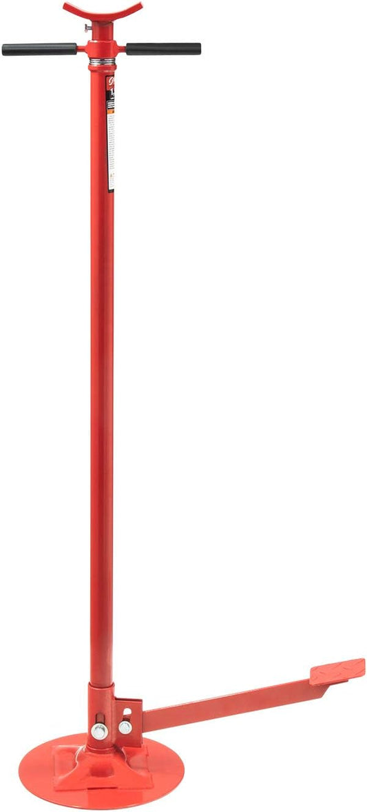 SUNEX TOOLS 6810A, Underhoist Support Stand with Foot Pedal, ¾ Ton Capacity, Large Base, Bearing Mounted Spin Handle, Height Adjustment Under Load, Lightweight, Supports Vehicle Components Only