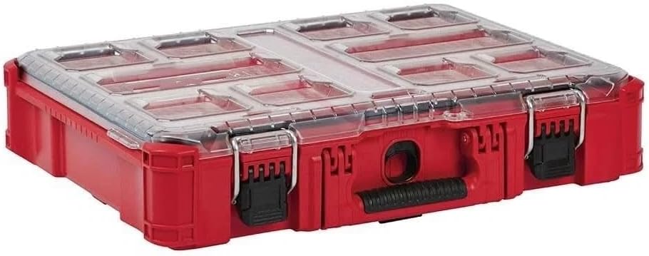 New 48-22-8430 for Milwaukee Packout Tool Case, 10 Compartments, 19-3/4 In W X