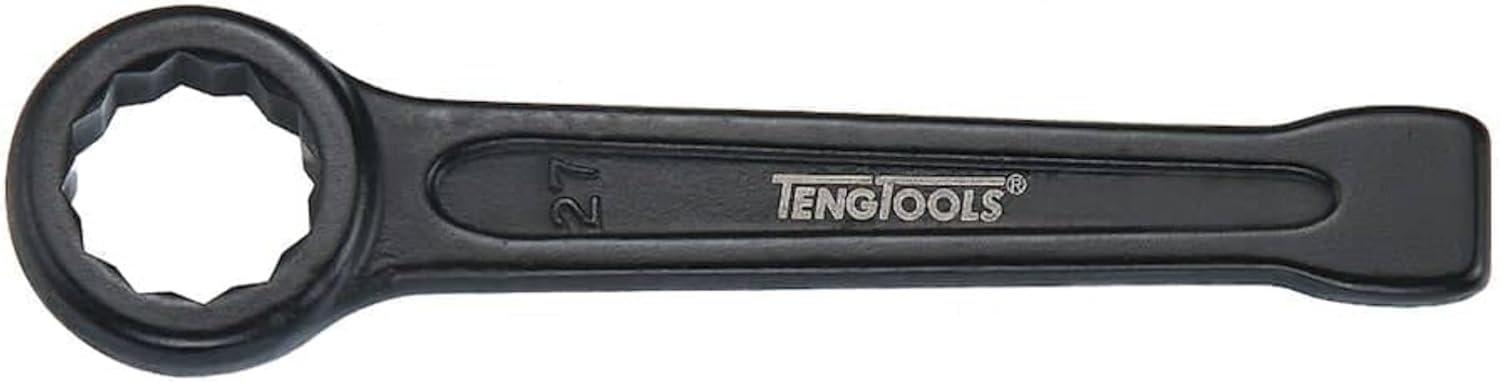 Teng Tools 60mm Box End Ring Type Impact Slogging\/Slugging\/Flogging Wrench - 903060, Silver