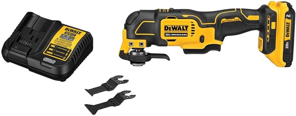 DEWALT DCS354D1 ATOMIC 20V MAX* Brushless Cordless Oscillating Multi-Tool Kit