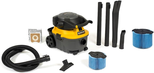 WORKSHOP Wet/Dry Vacs WS0400DE Detachable Blower Shop Vacuum with Fine Dust Filter
