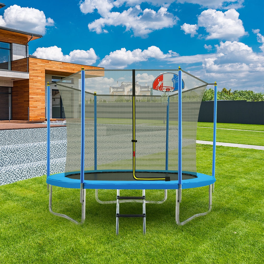 Topcraft 8-ft Round Kids in Blue