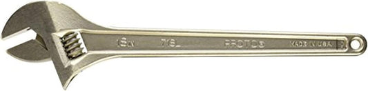 Proto Stanley J718L Clik-Stop Adj Wrench 18 Inch