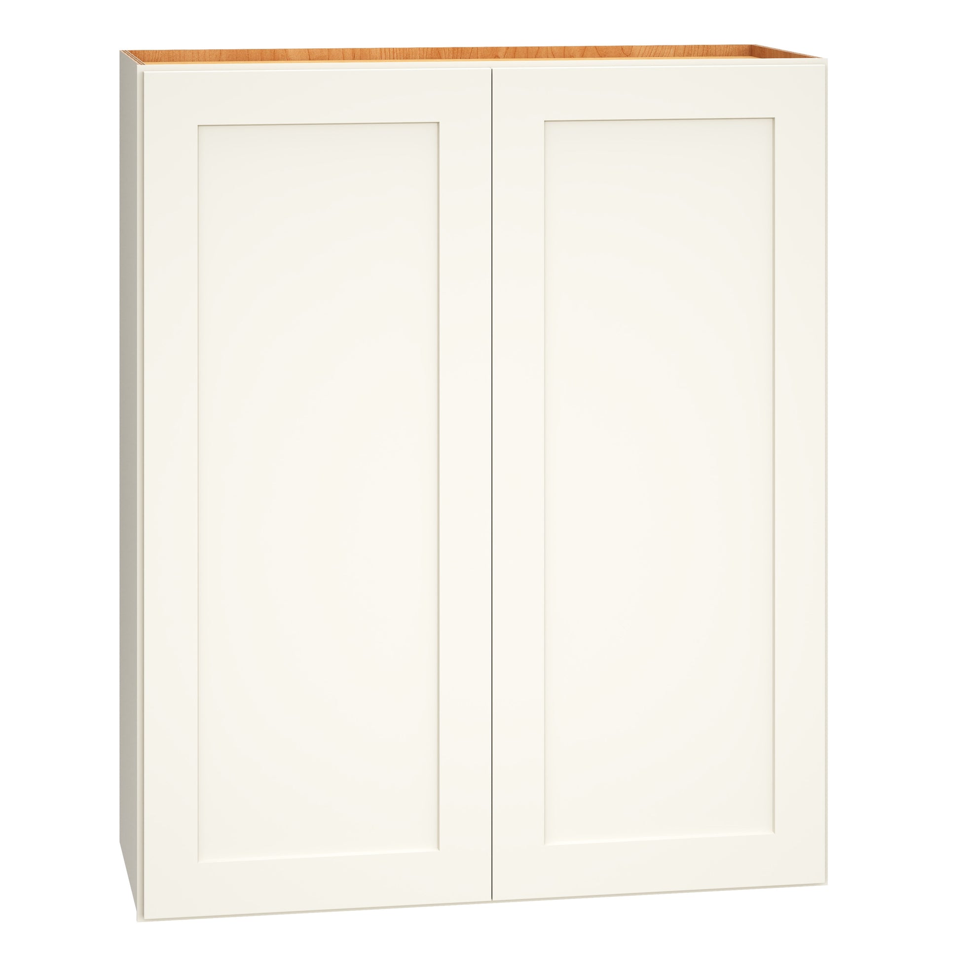 Diamond Express Jamestown 30-in W x 36-in H x 12-in D White Wall Fully Assembled Plywood Cabinet Recessed Panel Shaker