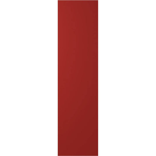 Ekena Millwork 14-in W x 57-in H Fire Red Paintable/Stainable Board and batten Framed Wood Exterior Shutters ( 2 -Pack )
