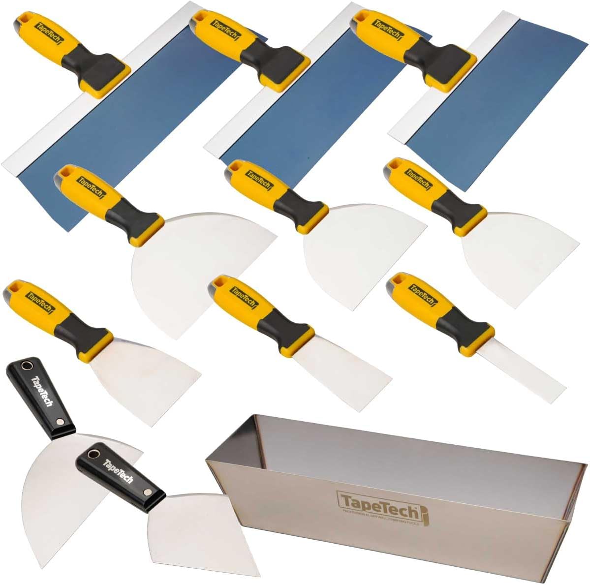TapeTech ProMAXX Blue Steel Hand Tool Set Joint/Taping Knives