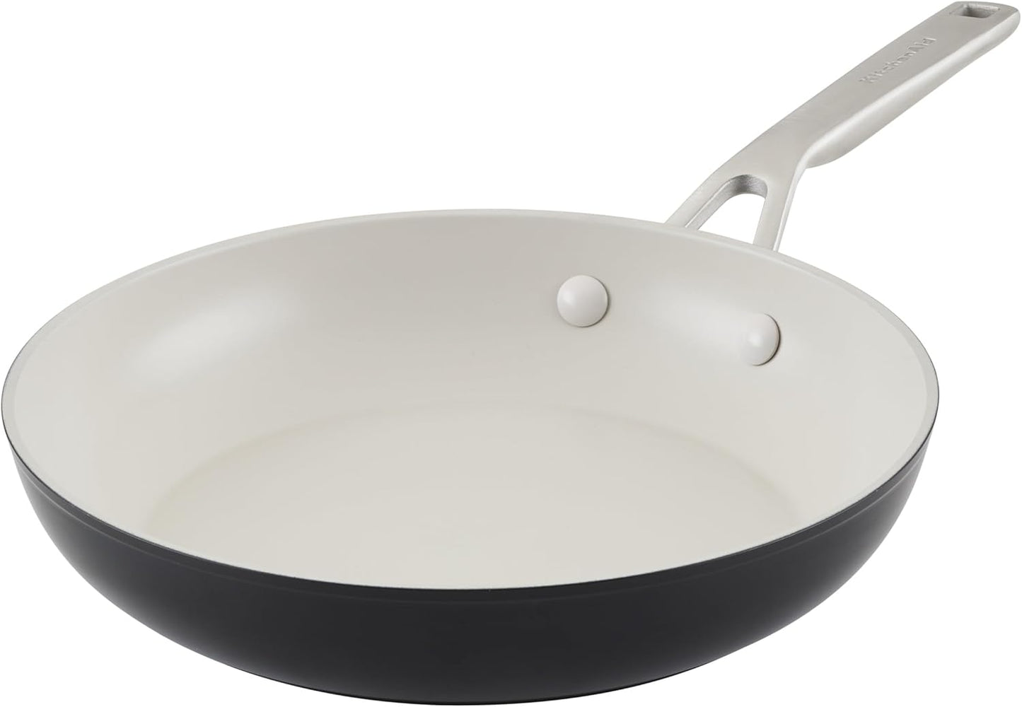 KitchenAid Hard Anodized Ceramic Nonstick Frying Pan\/Skillet, 10 Inch - Matte Black