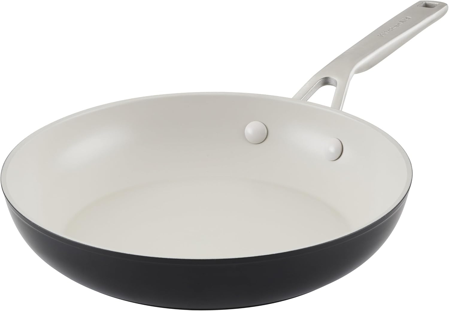 KitchenAid Hard Anodized Ceramic Nonstick Frying Pan\/Skillet, 10 Inch - Matte Black
