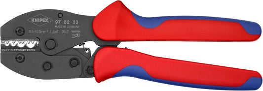 KNIPEX 20-7 AWG Knipex PreciForce Crimping Pliers, Plastic Grips - 975233