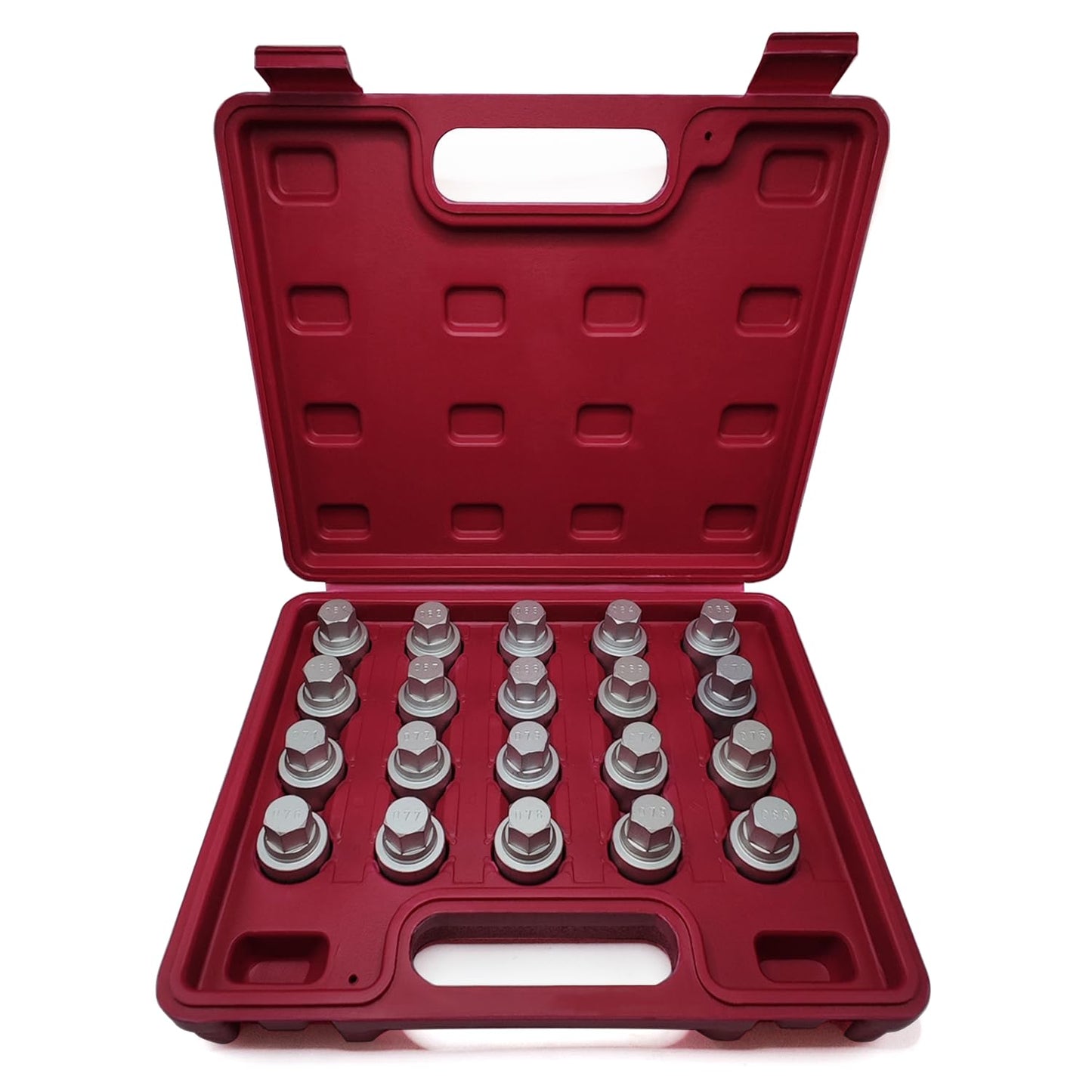 JEUCLEL 20PCS Wheel Locking Nut Key Kit Compatible with BMW Mini Series, Wheel Lock Nut Socket Bolt Set, Anti-Theft Lug Nut Removal Tool, Anti-Theft Screw Remover