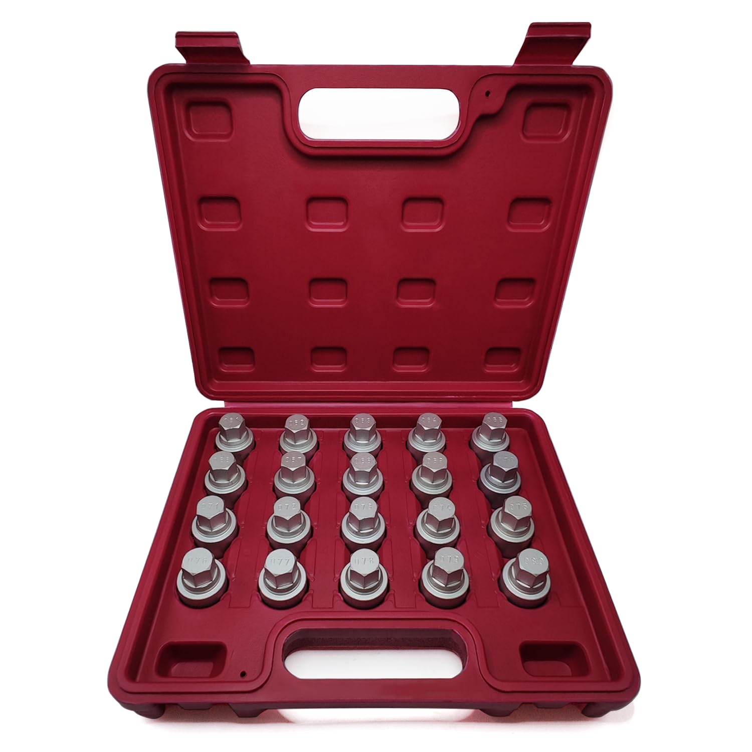 JEUCLEL 20PCS Wheel Locking Nut Key Kit Compatible with BMW Mini Series, Wheel Lock Nut Socket Bolt Set, Anti-Theft Lug Nut Removal Tool, Anti-Theft Screw Remover