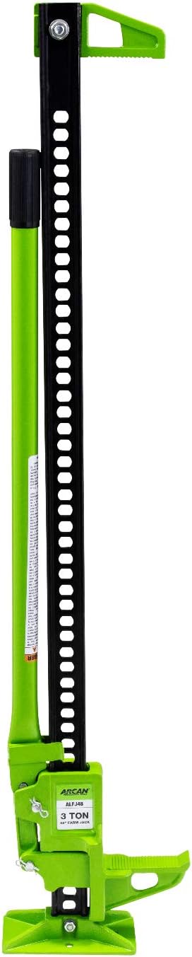 ARCAN Tools 48-Inch Heavy Duty Farm Jack with Ratcheting Design (ALFJ48)