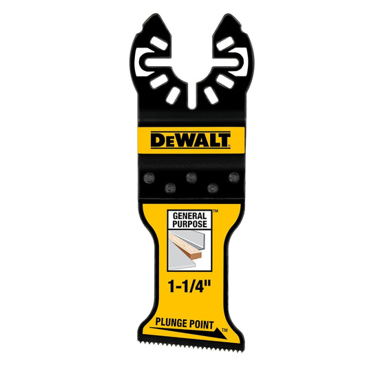 DEWALT 1 1\/4' PLUNGEPOINT Oscillating Tool Blade, General Purpose Blade, 10 Pack (DWA4258B)