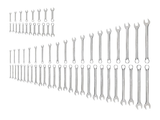 TEKTON 66-Piece Set 12-point (Sae) and Metric Standard Combination Wrench WCB90902