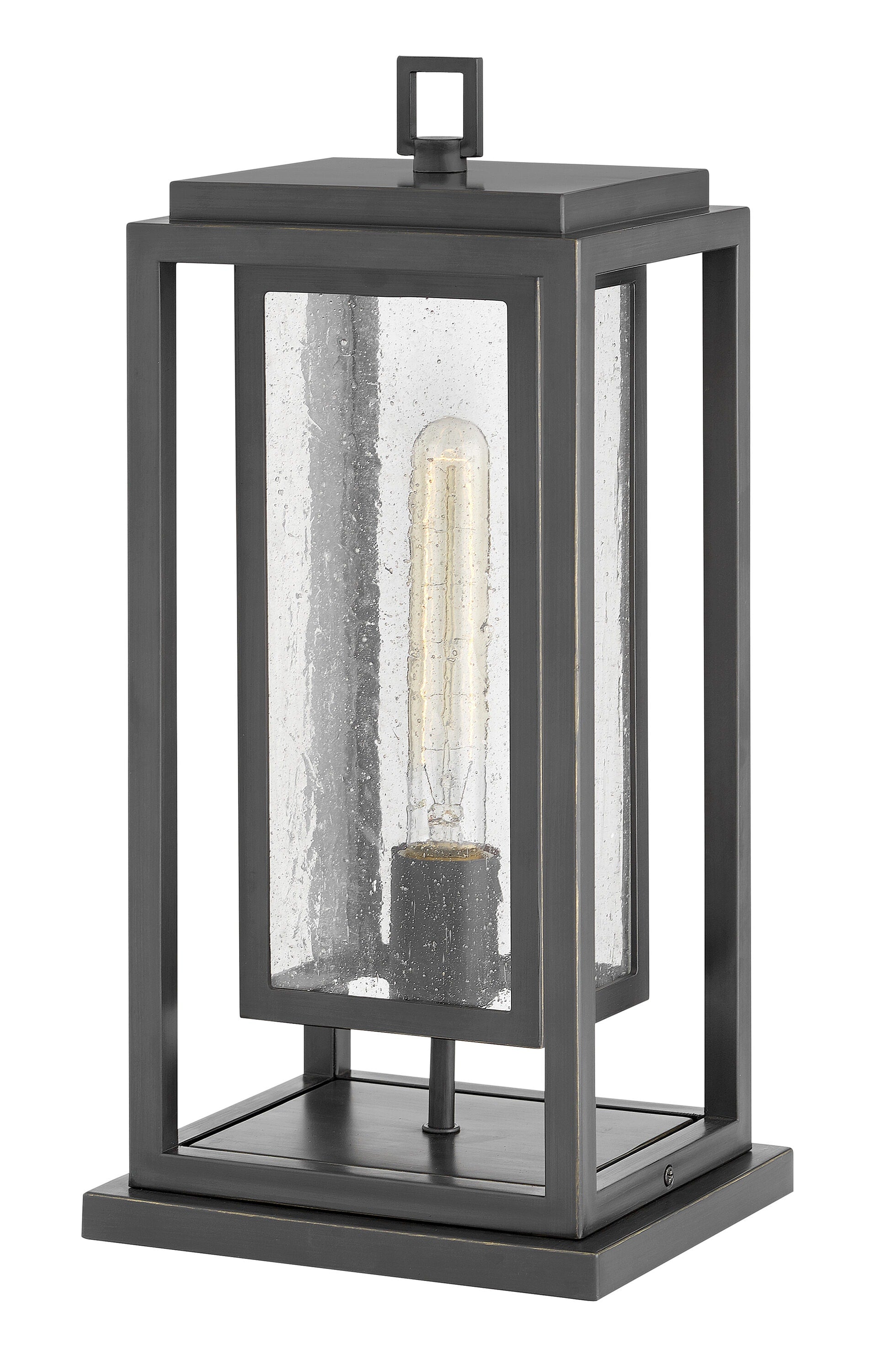 Hinkley Republic 16.5-Inches Oil Rubbed Bronze Coastal Outdoor Pier mount 5366315