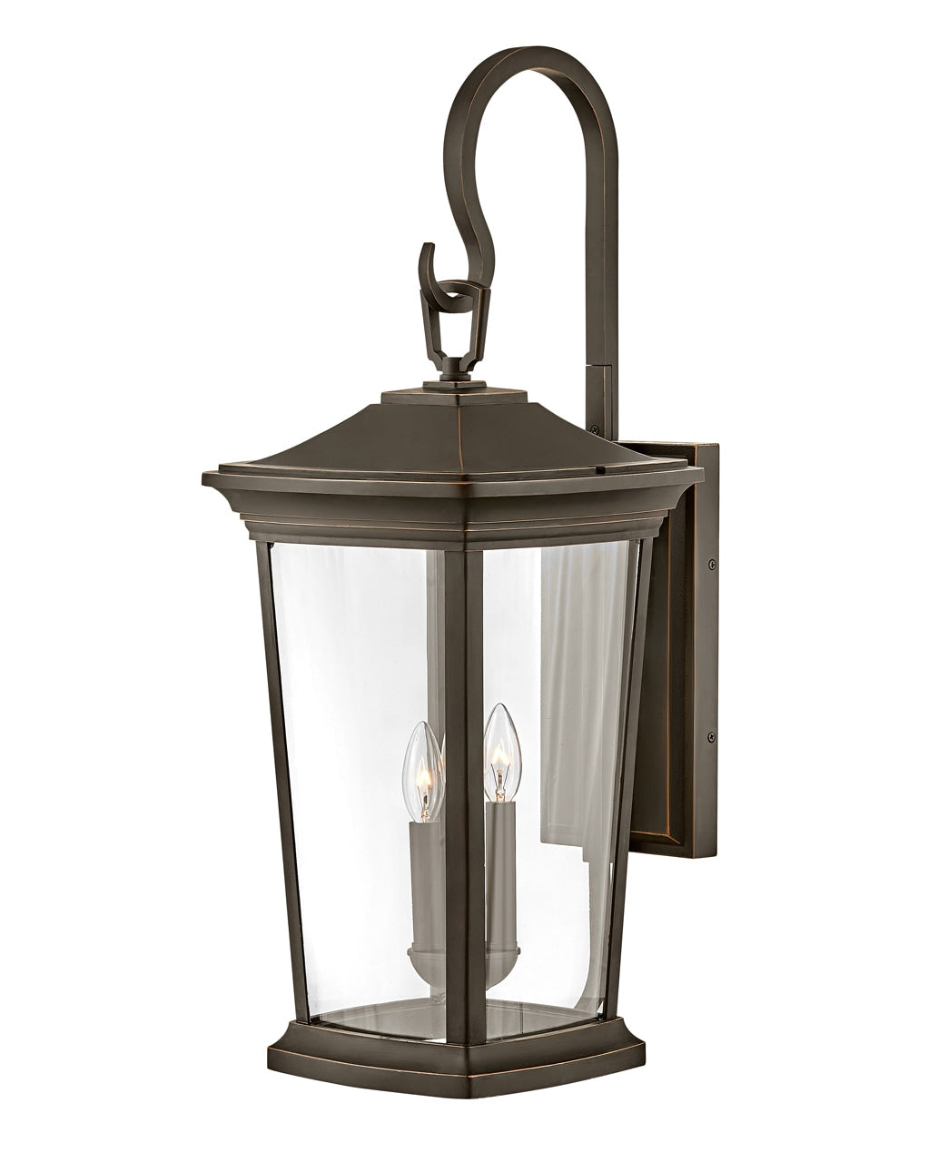 Hinkley Bromley 3 -Light 30-in H Oil-rubbed Bronze Hardwired Integrated LED Outdoor Wall Light 5366269
