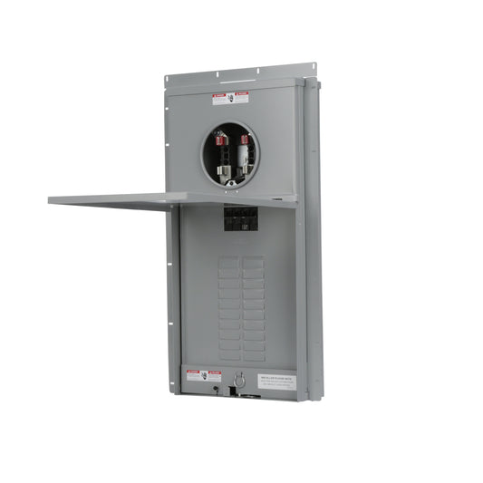 Siemens Meter Combo 200 -Amp 20 -Spaces 40 -Circuit Outdoor Main Breaker Meter Combo Load Center