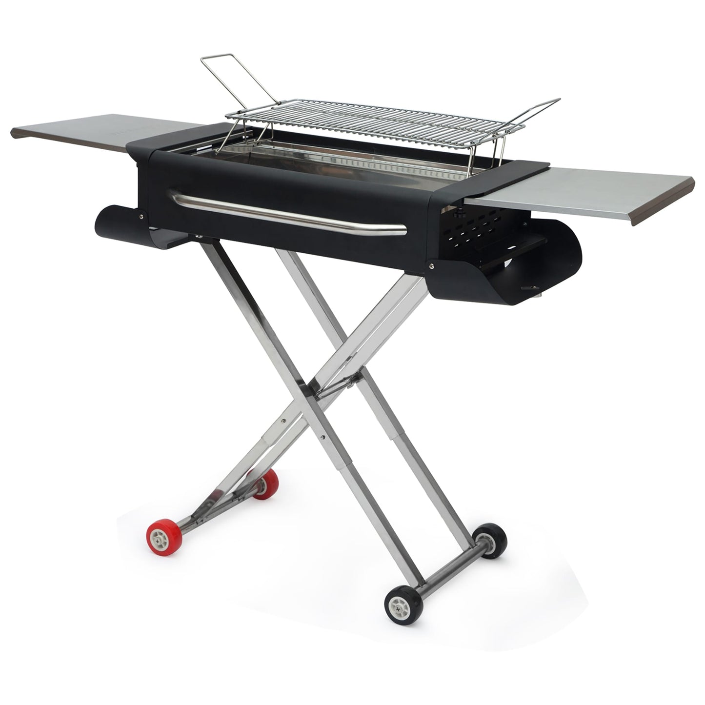 Lordear Portable outdoor charcoal grill 10-in W Black Charcoal Grill LD-SPG001B