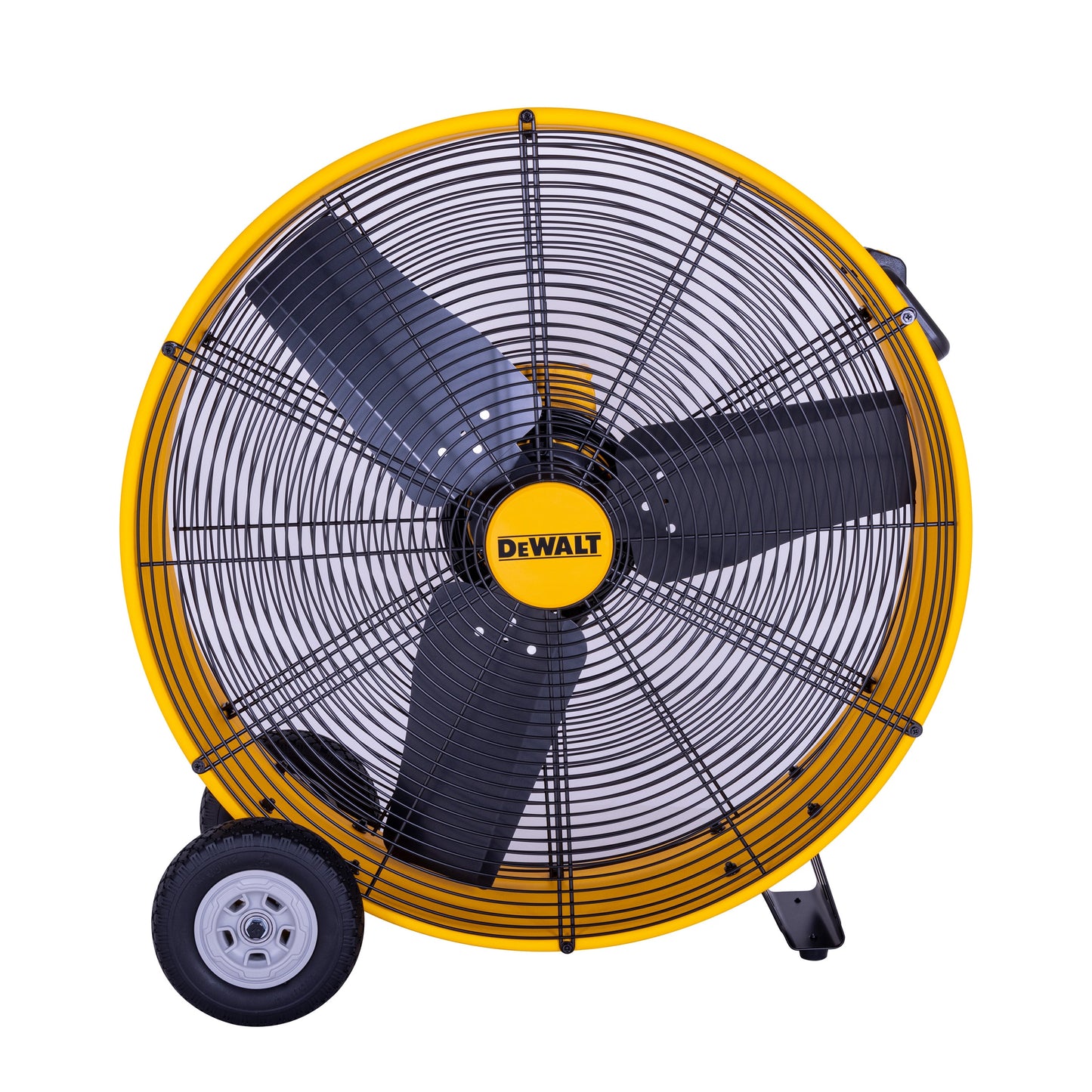 DEWALT 30-in 120-Volt 3-Speed High Velocity Indoor/Outdoor Yellow Industrial Fan DXF3080