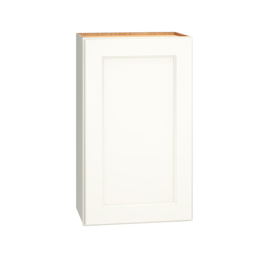 Diamond Express Macaulay 18-in W x 30-in H x 12-in D White Wall Fully Assembled Plywood Cabinet Recessed Panel Square