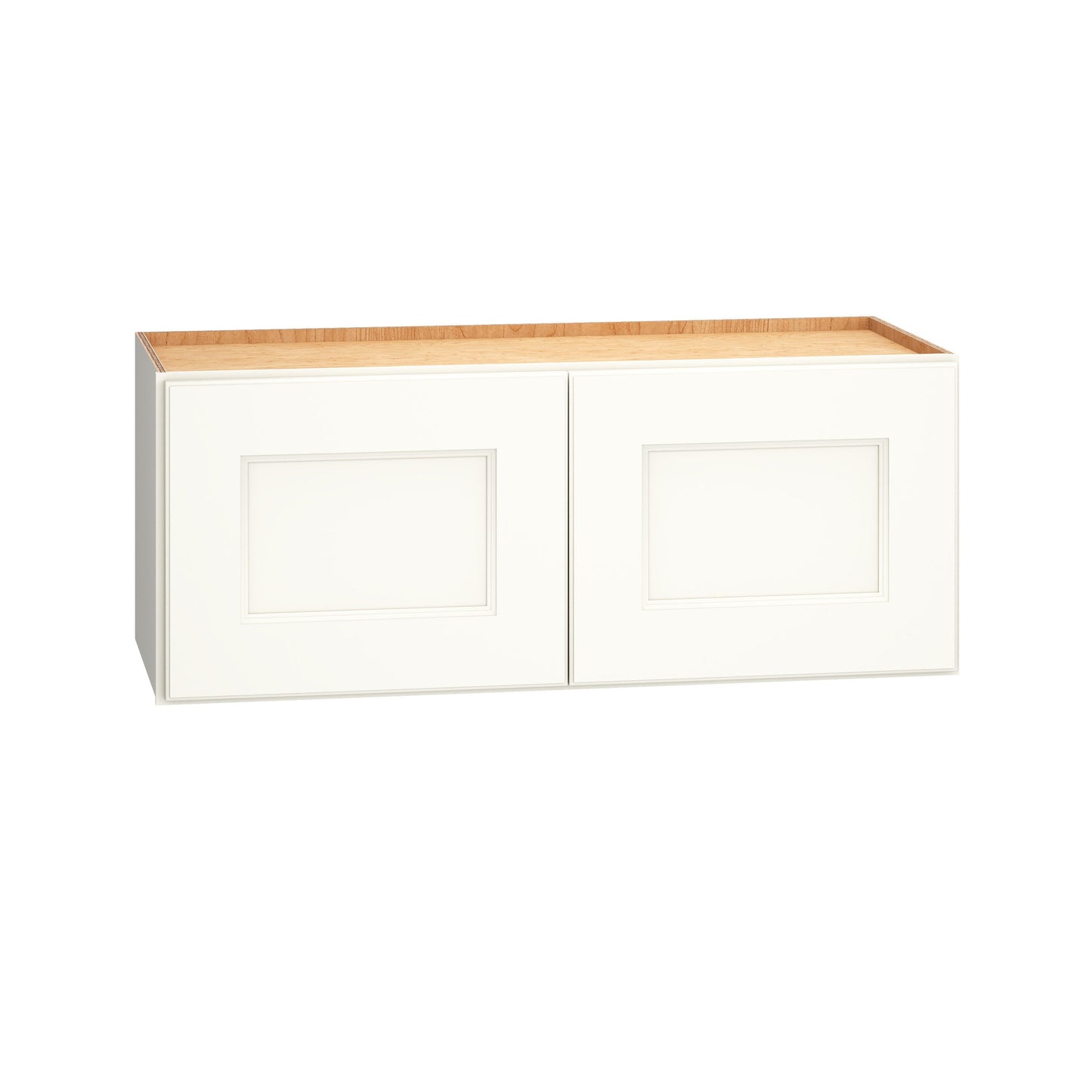 Diamond Express Macaulay 30-in W x 12-in H x 12-in D White Wall Fully assembled Plywood Cabinet Recessed Panel