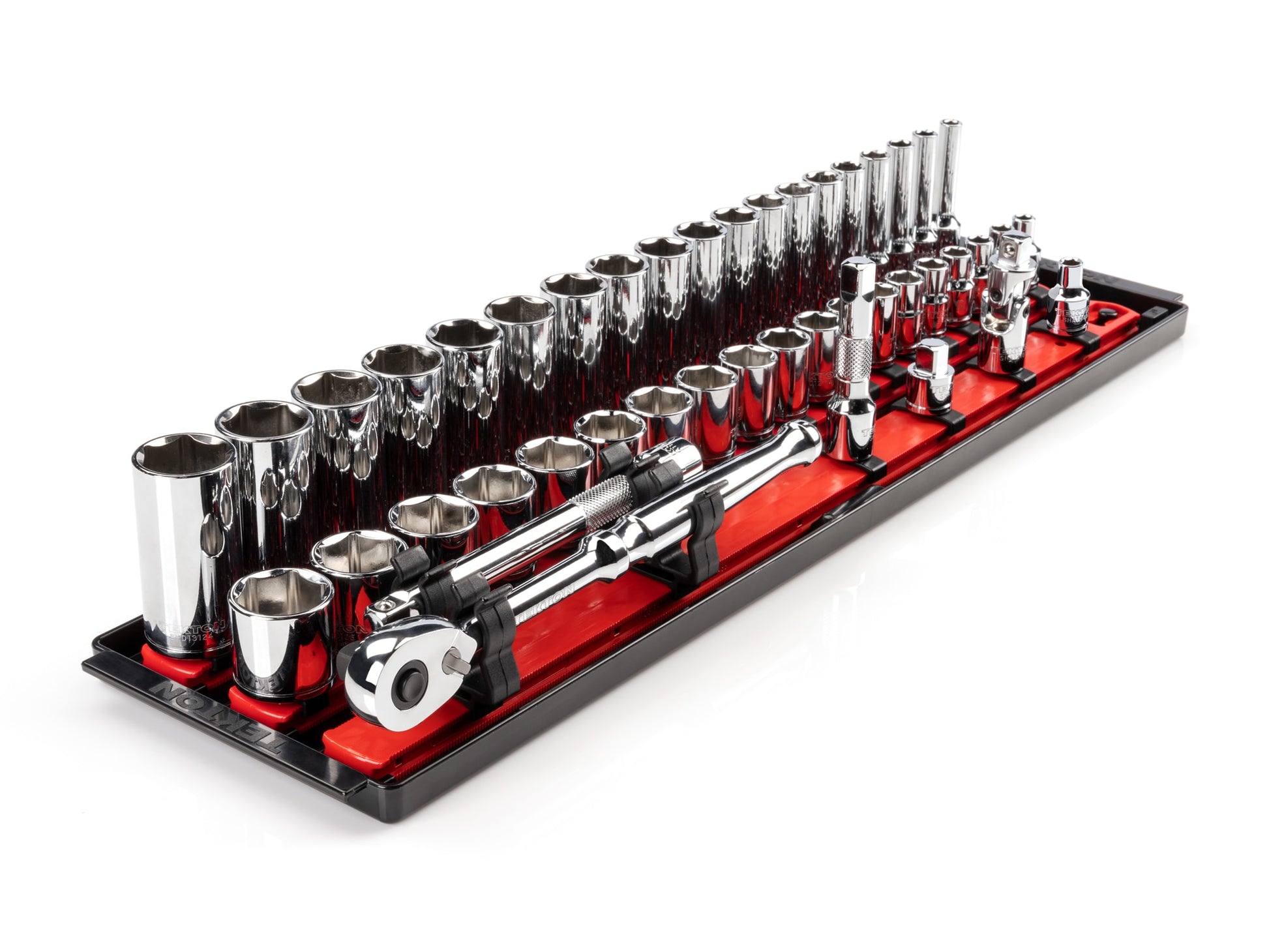 TEKTON 3/8-in Drive Metric Shallow/Deep Socket Set (44-Pieces) SKT13201