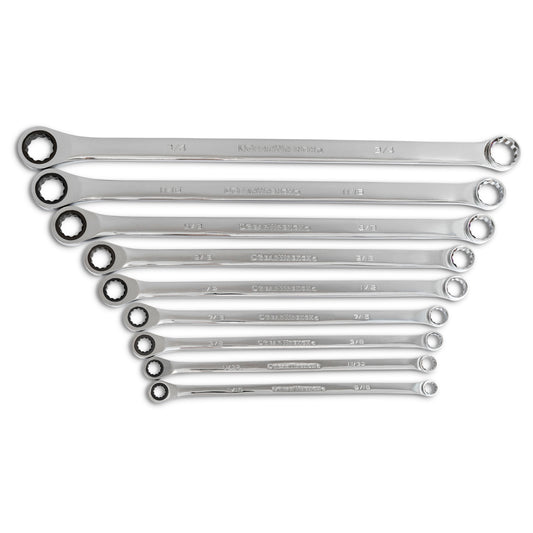 KD Tools 9-Piece Set Standard (SAE) Ratchet Wrench 85998